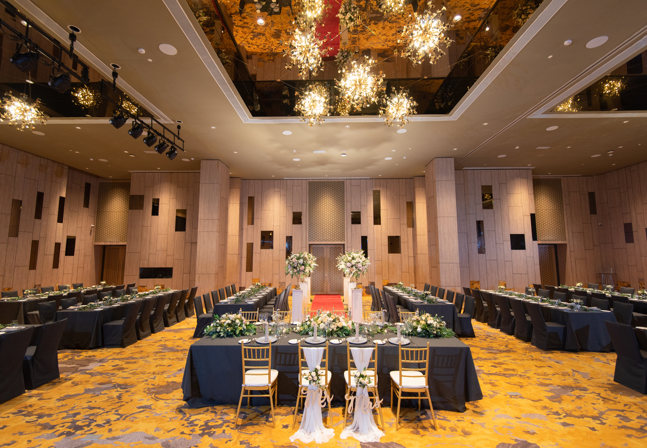 Ballroom wedding at Angsana Teluk Bahang